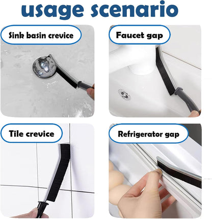 Betanull Crevice Cleaning Brush Set, Multi-Purpose Hard Bristle Brushes