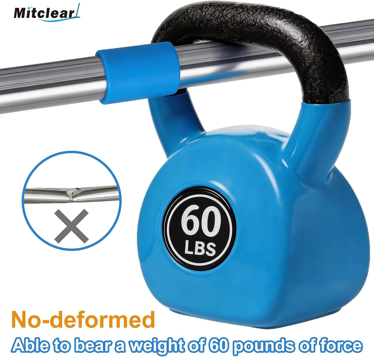 Mitclear 77'' Long Squeegee Window Cleaner Tool for Indoor Outdoor Windows