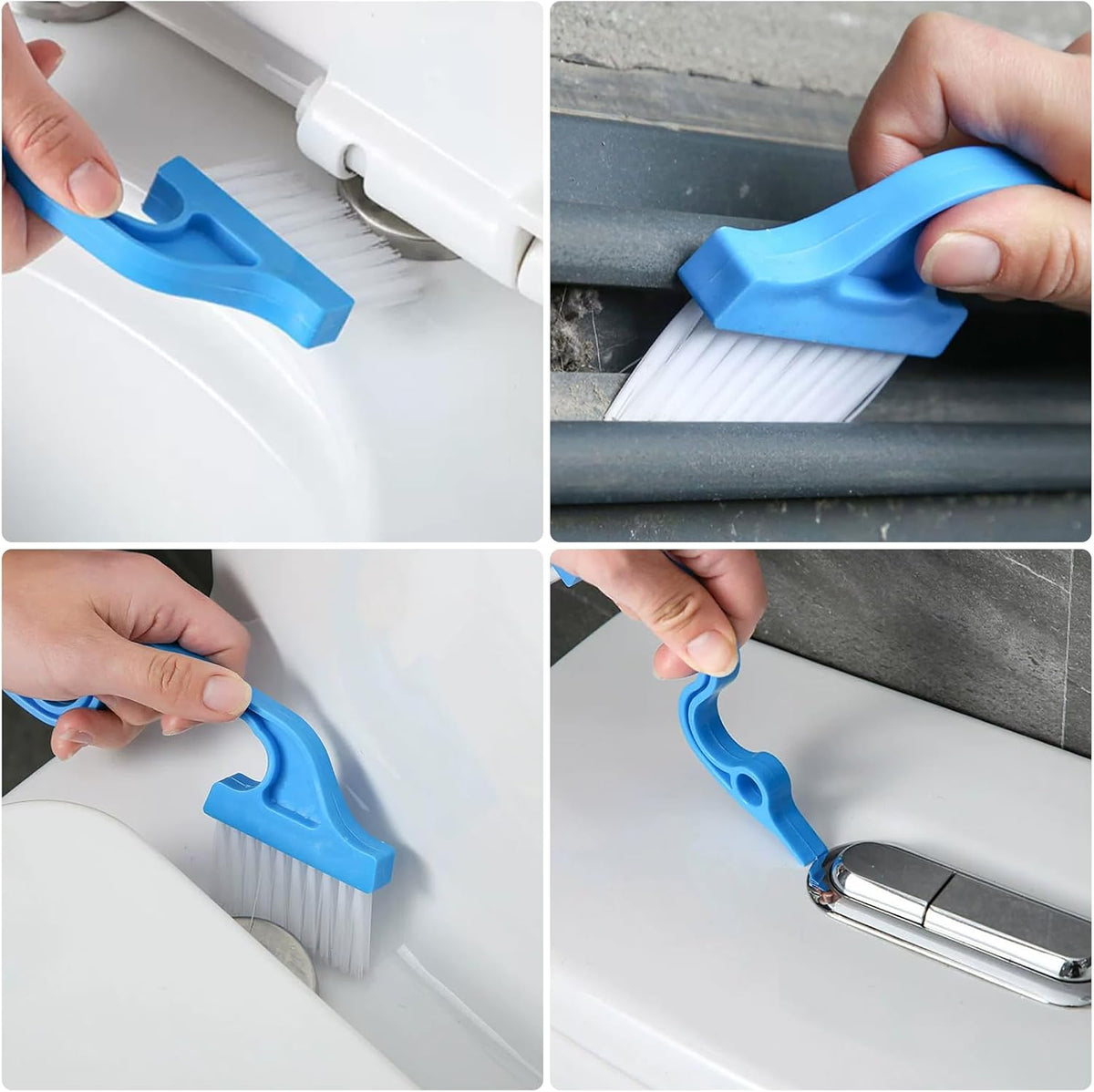 9 Pcs Crevice Cleaning Brush,Hand-held Groove Gap Cleaning Tools