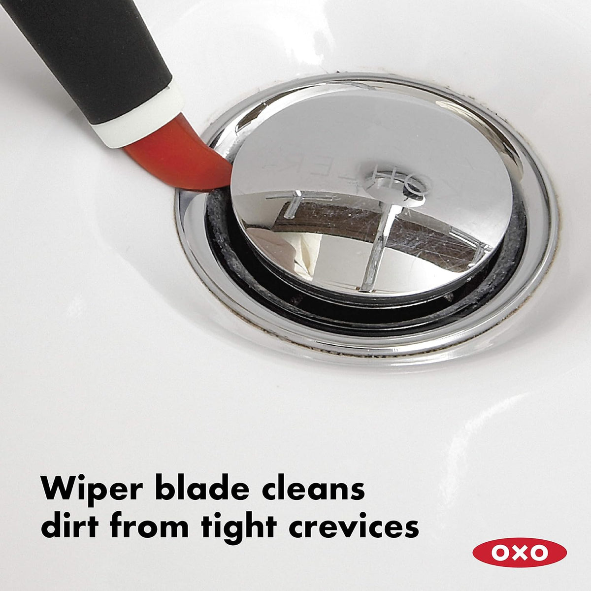 OXO Good Grips Deep Clean Brush Set, Orange, Blue