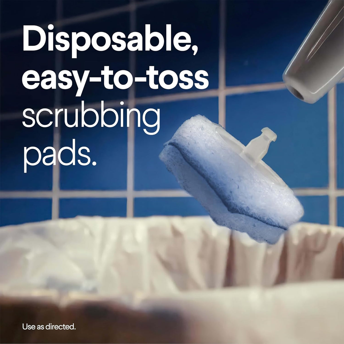 Clorox ToiletWand Toilet Cleaning Kit, 1 Starter Kit with 16 Refill Heads