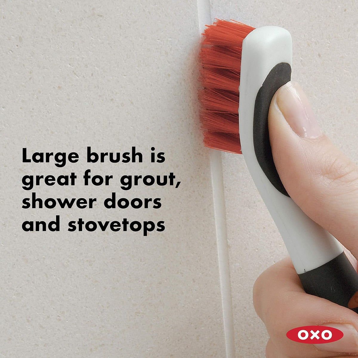OXO Good Grips Deep Clean Brush Set, Orange, Blue