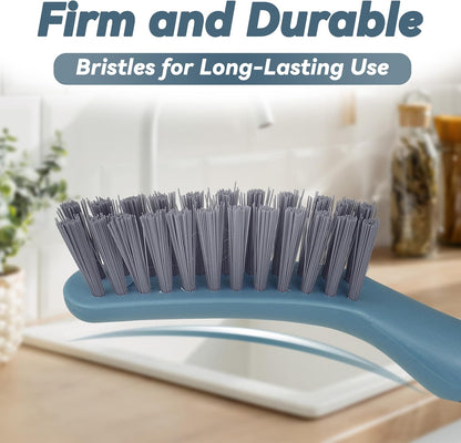 2 Pack Grout Scrub Brush with Stiff Bristles