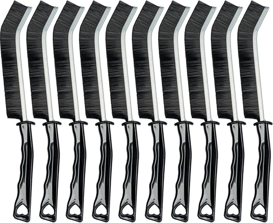 Crevice Cleaning Brush Set, Hard Bristle Grout Brush, 10-Pack