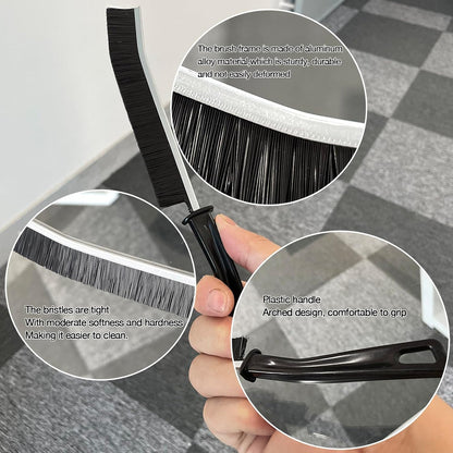 AcceLeah 20Pcs Crevice Cleaning Brushes, Hard Bristle for Dead Corners