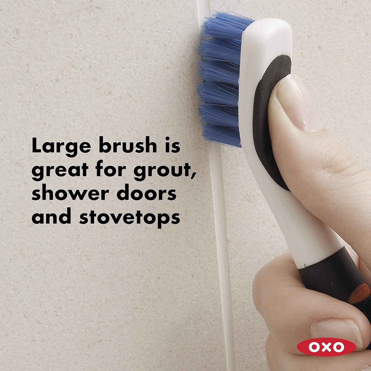 OXO Good Grips Deep Clean Brush Set, Orange, Blue